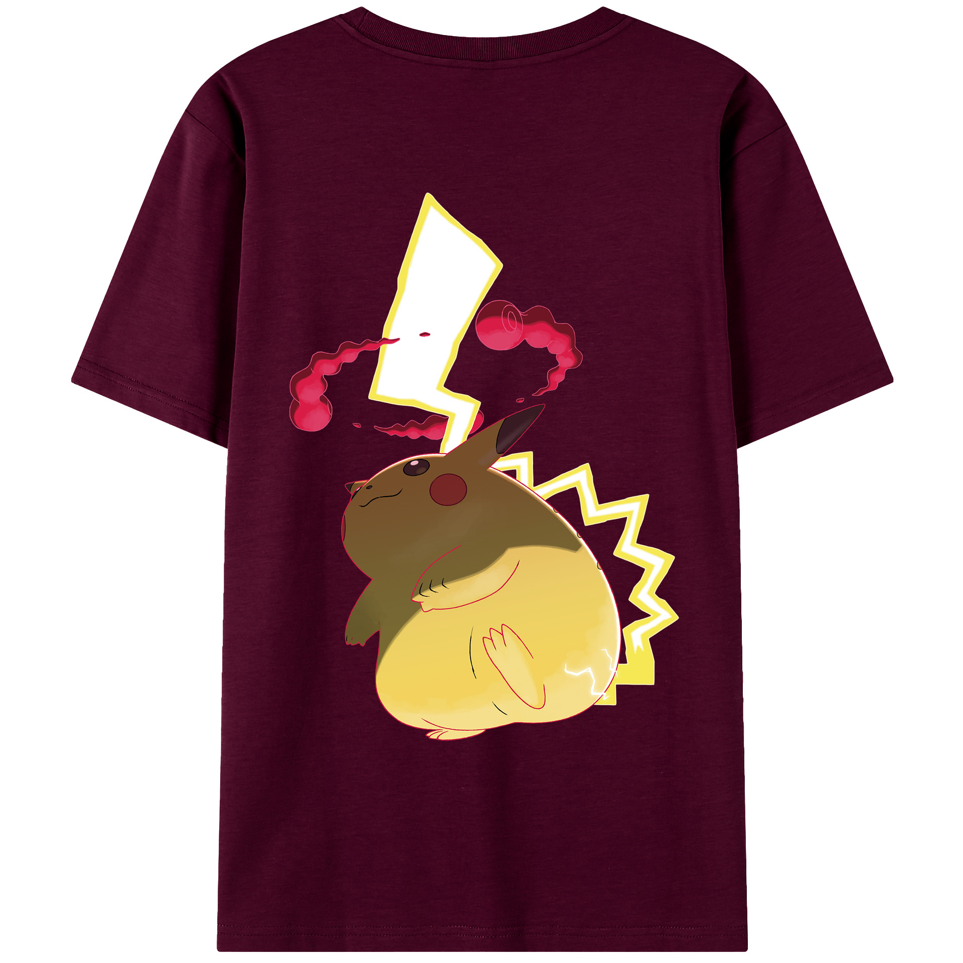 （画像用） ポケットモンスター Pokémon レディース半袖Tシャツ(バックプリント)